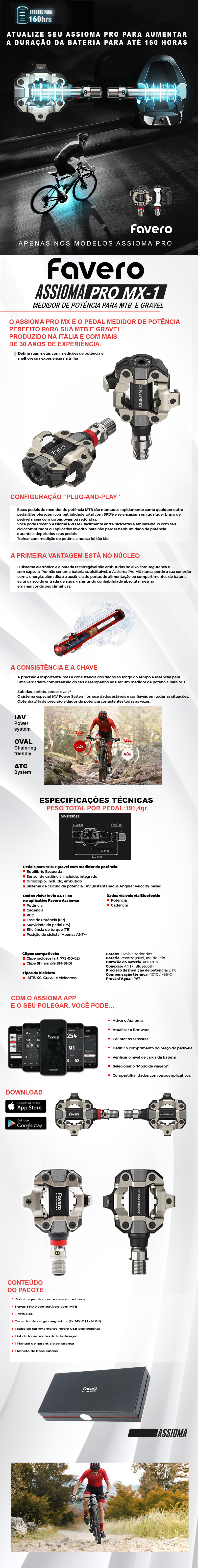 Favero ASSIOMA PRO MX-1 - Comprar em Cervélo Brasil
